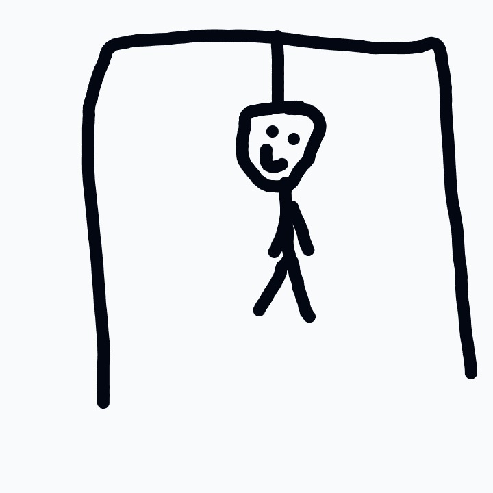 A%20simple%20stick%20figure%20hangs%20from%20a%20rope%20in%20the%20center%20of%20a%20large%2C%20arch-shaped%20frame.